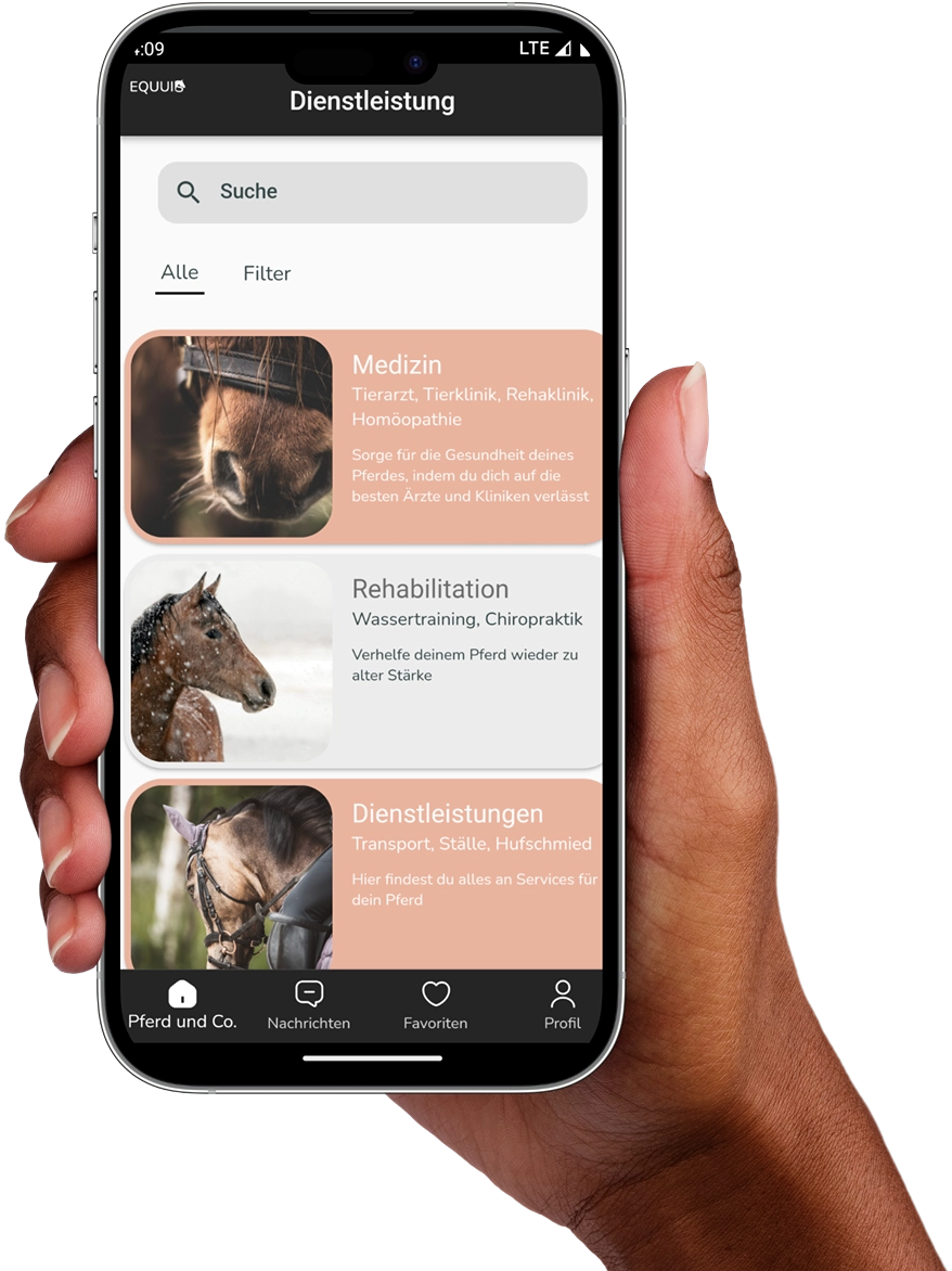 Mockup der app